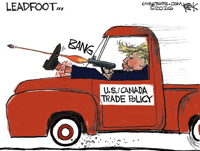 Cartoon commentary